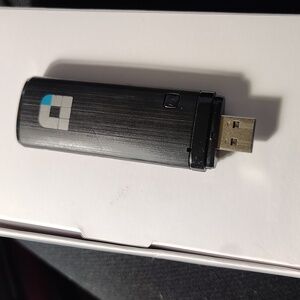 Black D-Link USB Drive